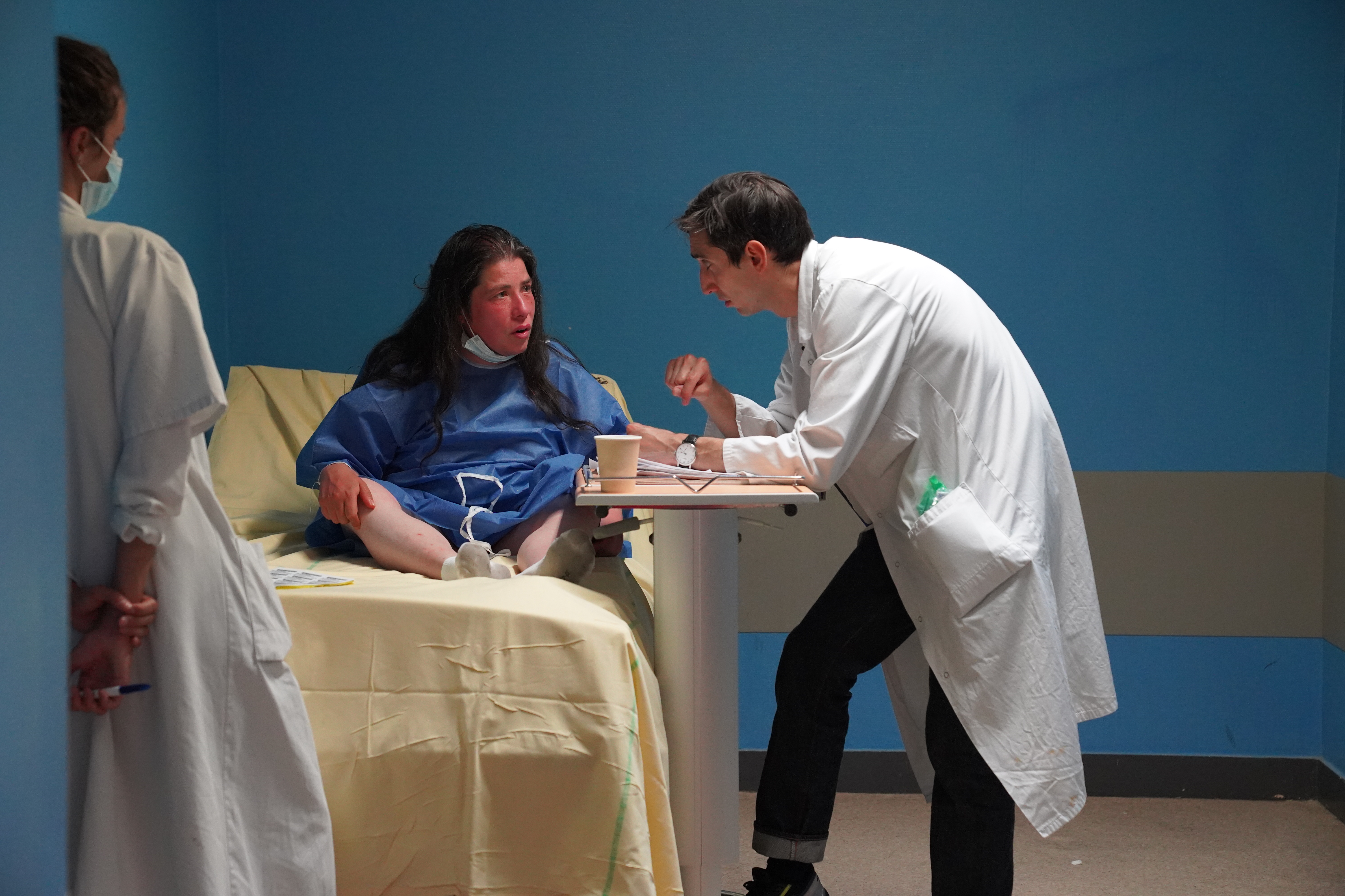 Image de contenu d'interview